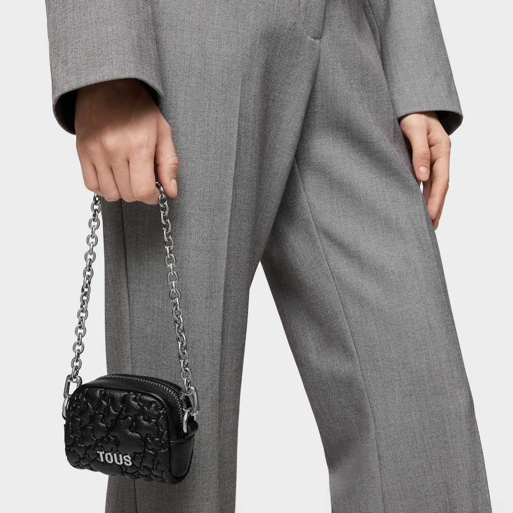 Black Change purse TOUS Puffy Bear