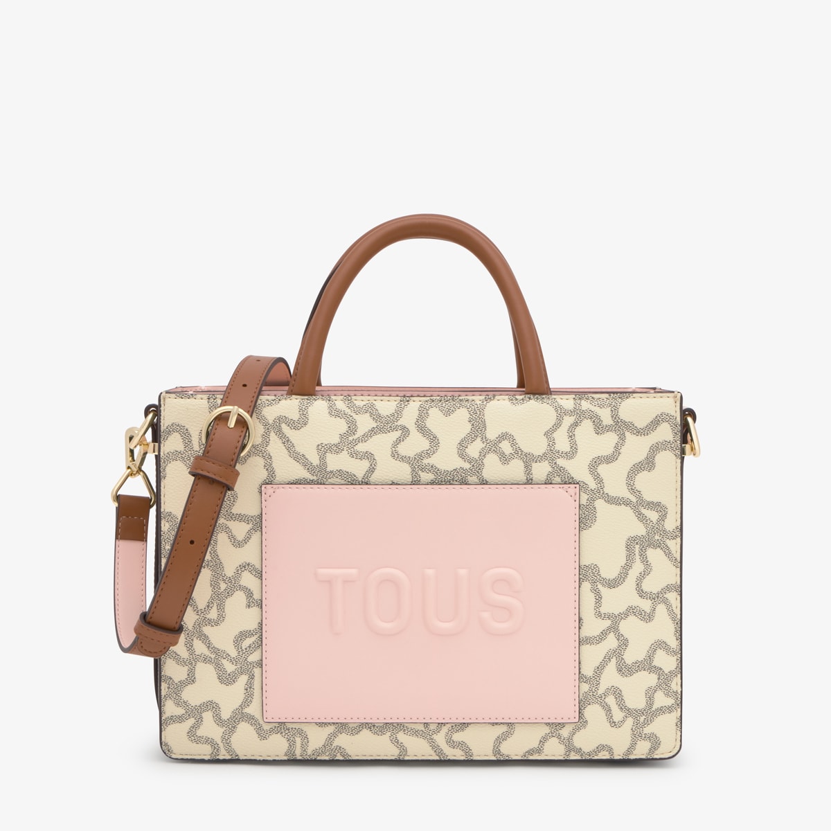Tous - Shopper Mediano Amaya Beige Kaos Icon - Beige