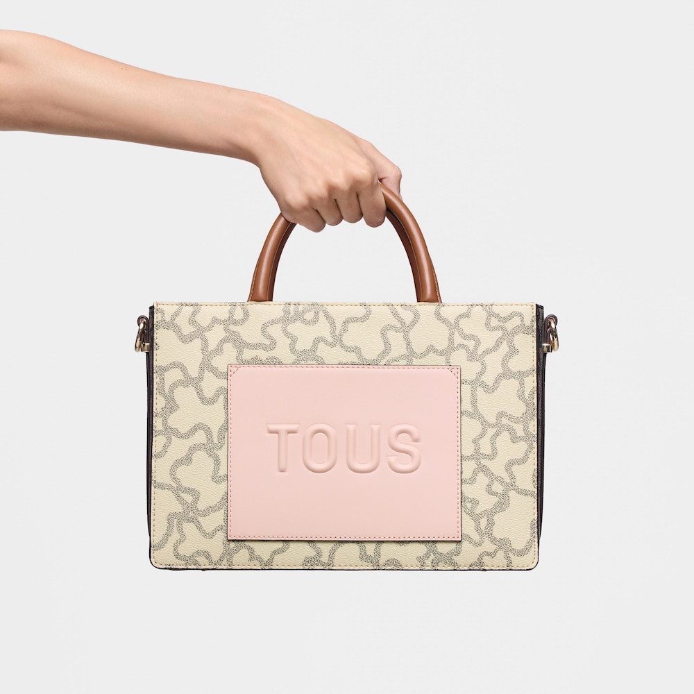 Medium beige Amaya Shopping bag Kaos Icon image number 6