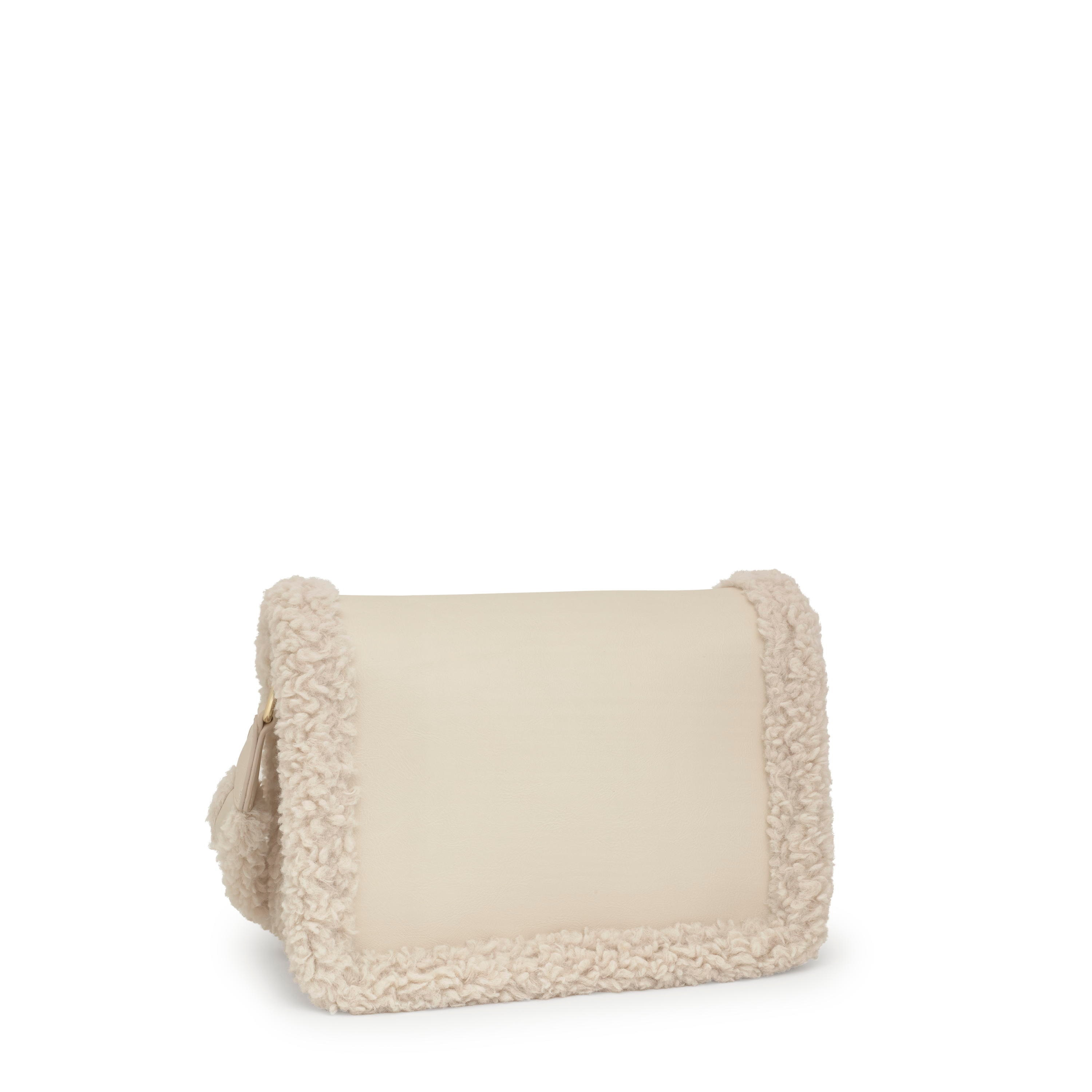 Beige medium Crossbody bag Audree Warm