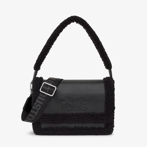 Bandolera mediana negra Audree Warm