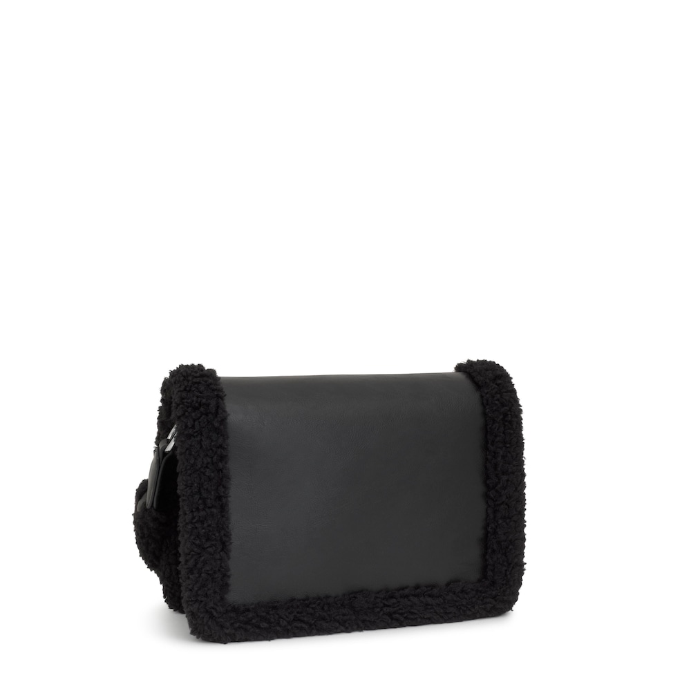 Bandolera mediana negra Audree Warm Bandolera mediana negra Audree Warm
