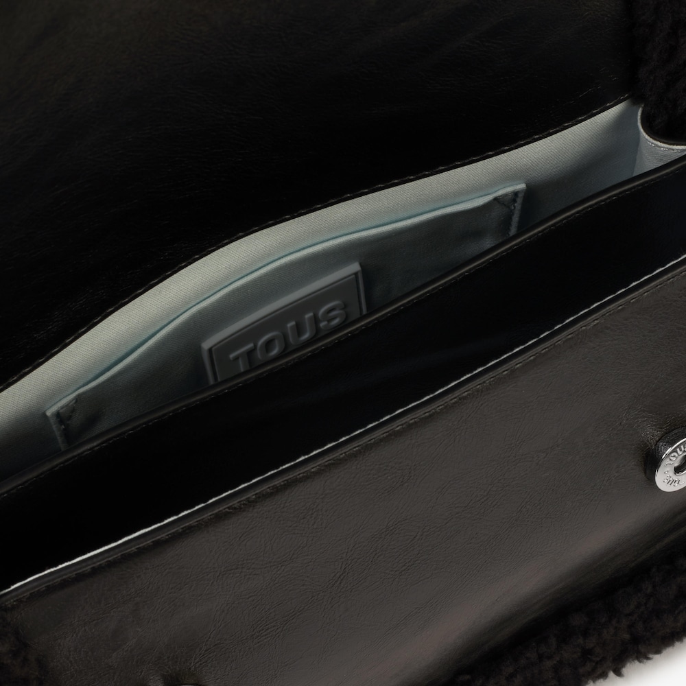 Bandolera mediana negra Audree Warm