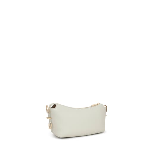 Bandolera pequeña de piel verde palo TOUS Buckles