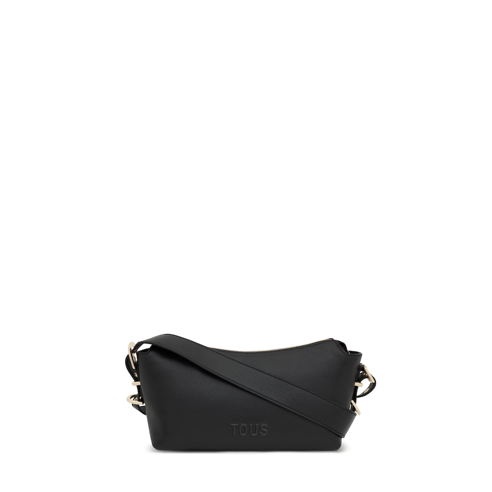 Small black leather Crossbody bag TOUS Buckles image number 0