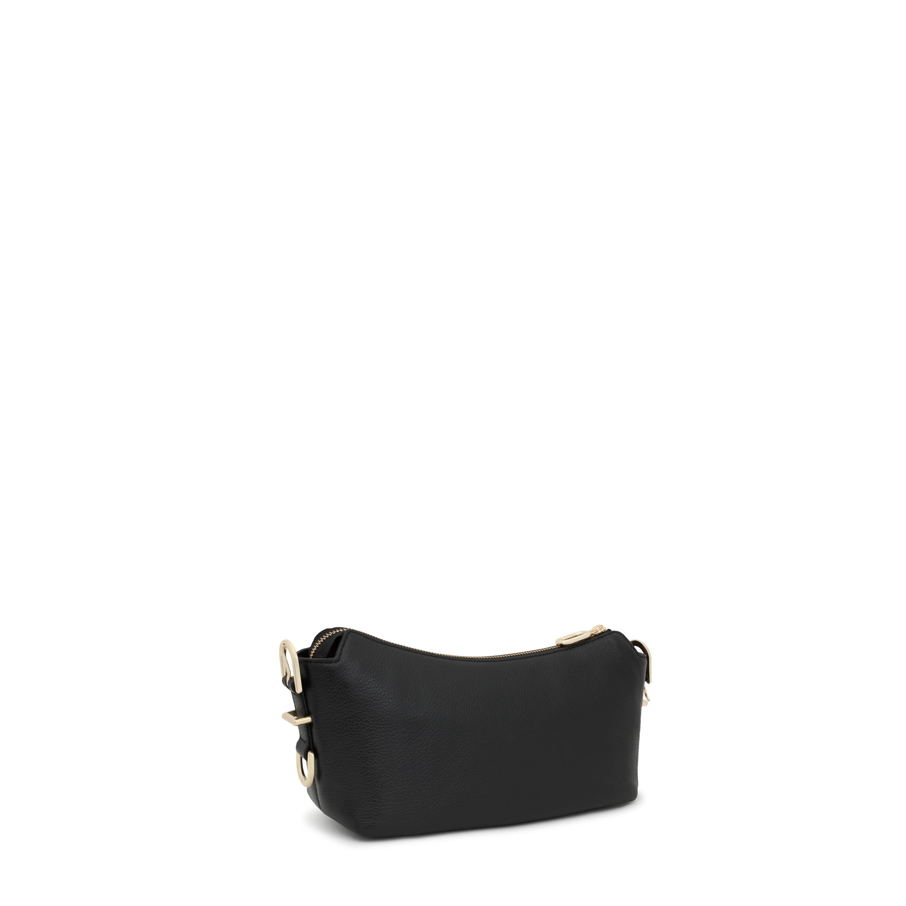 Small black leather Crossbody bag TOUS Buckles