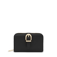 Black leather Wallet TOUS Buckles