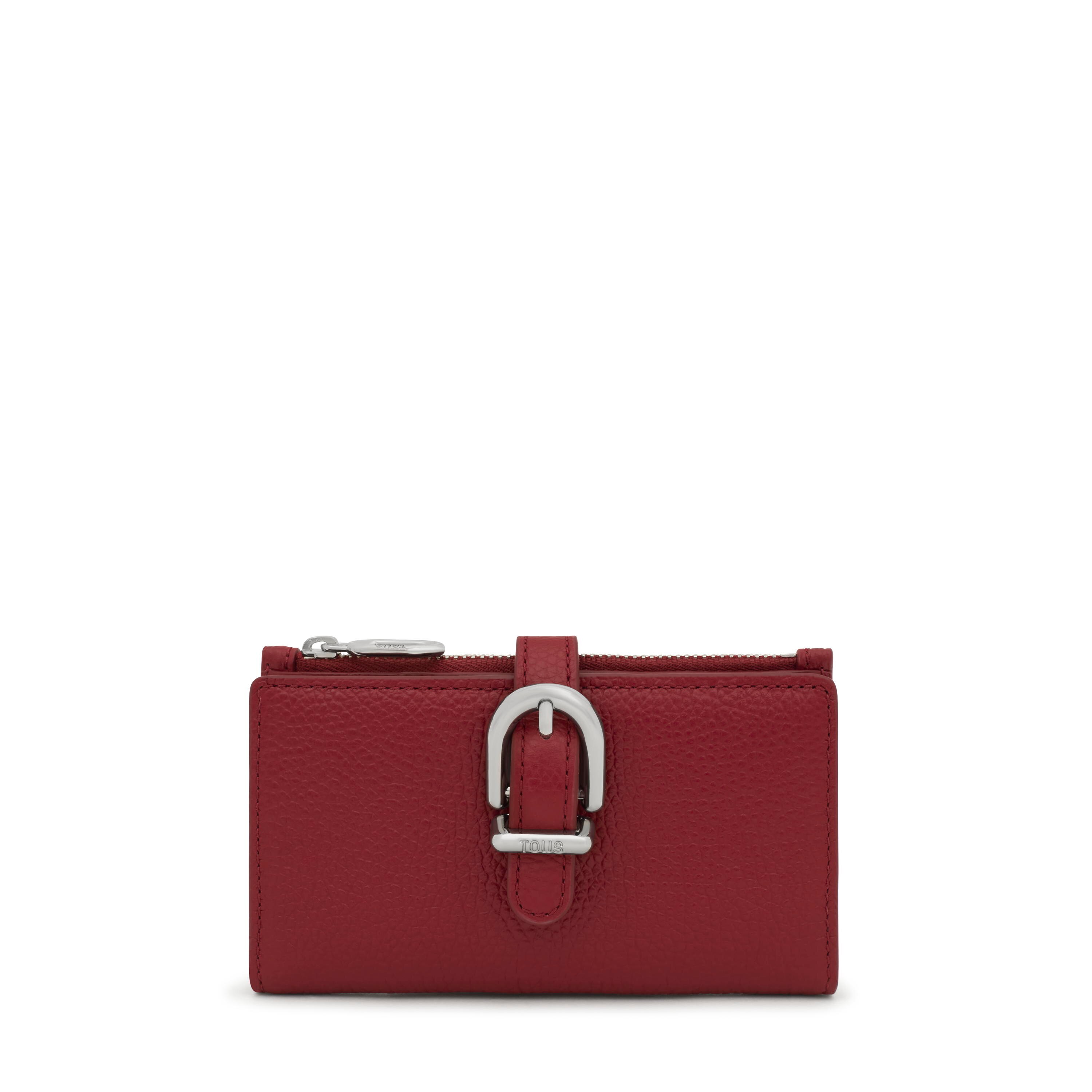 ●vunque● Toque Balaca Card Wallet Berry Red m1037_1365005 MUSINSA | VUNQUE Toque Balaca Card Wallet (Tok Balaca Card