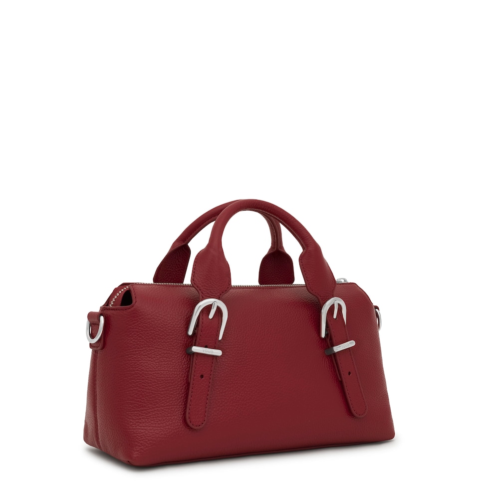 Medium burgundy-colored leather Bowling bag TOUS Buckles Medium burgundy-colored leather Bowling bag TOUS Buckles