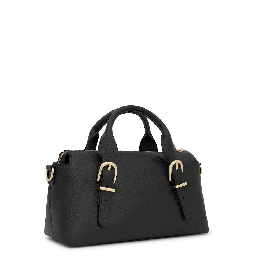 Medium black leather Bowling bag TOUS Buckles image number 1