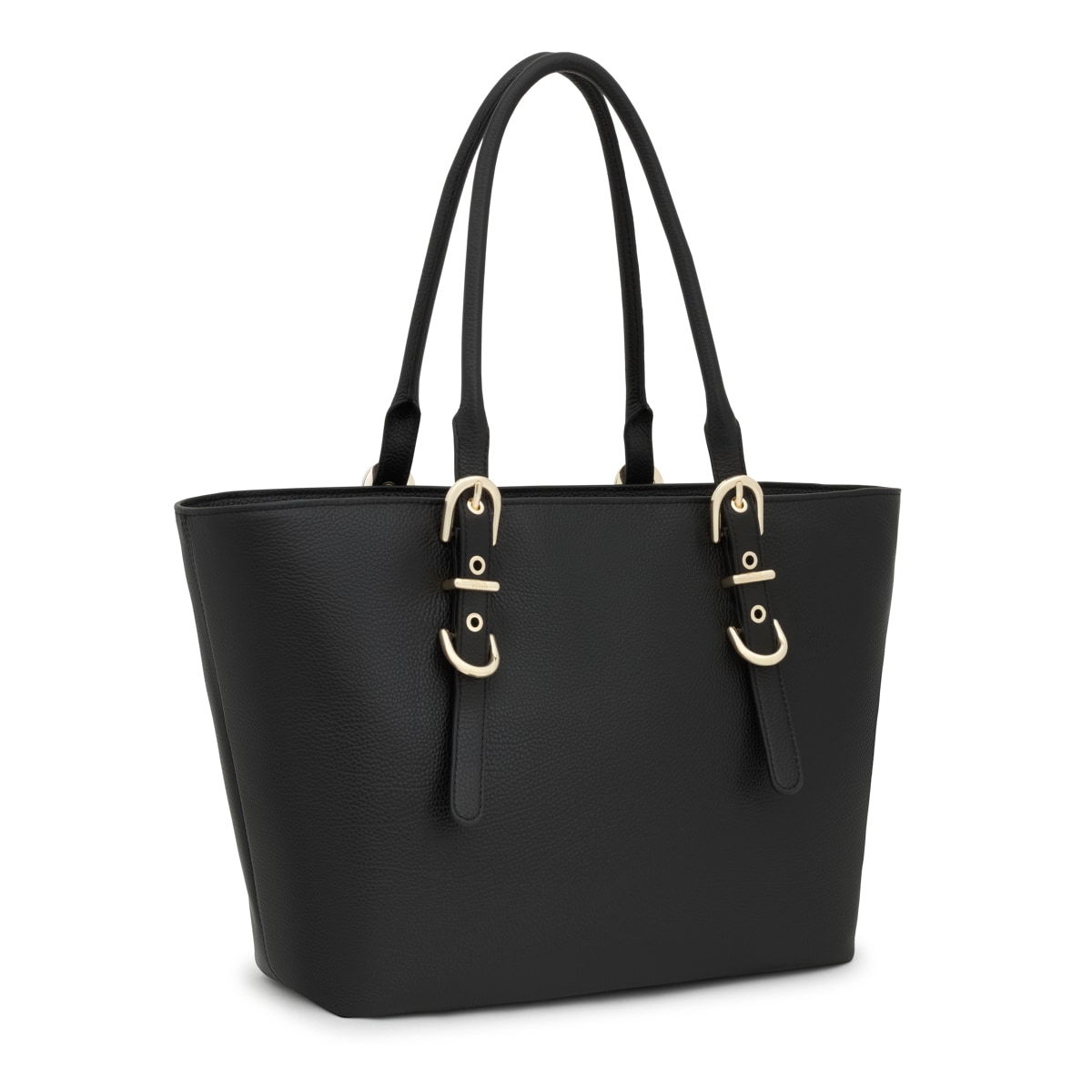 Large black leather Tote bag TOUS Buckles