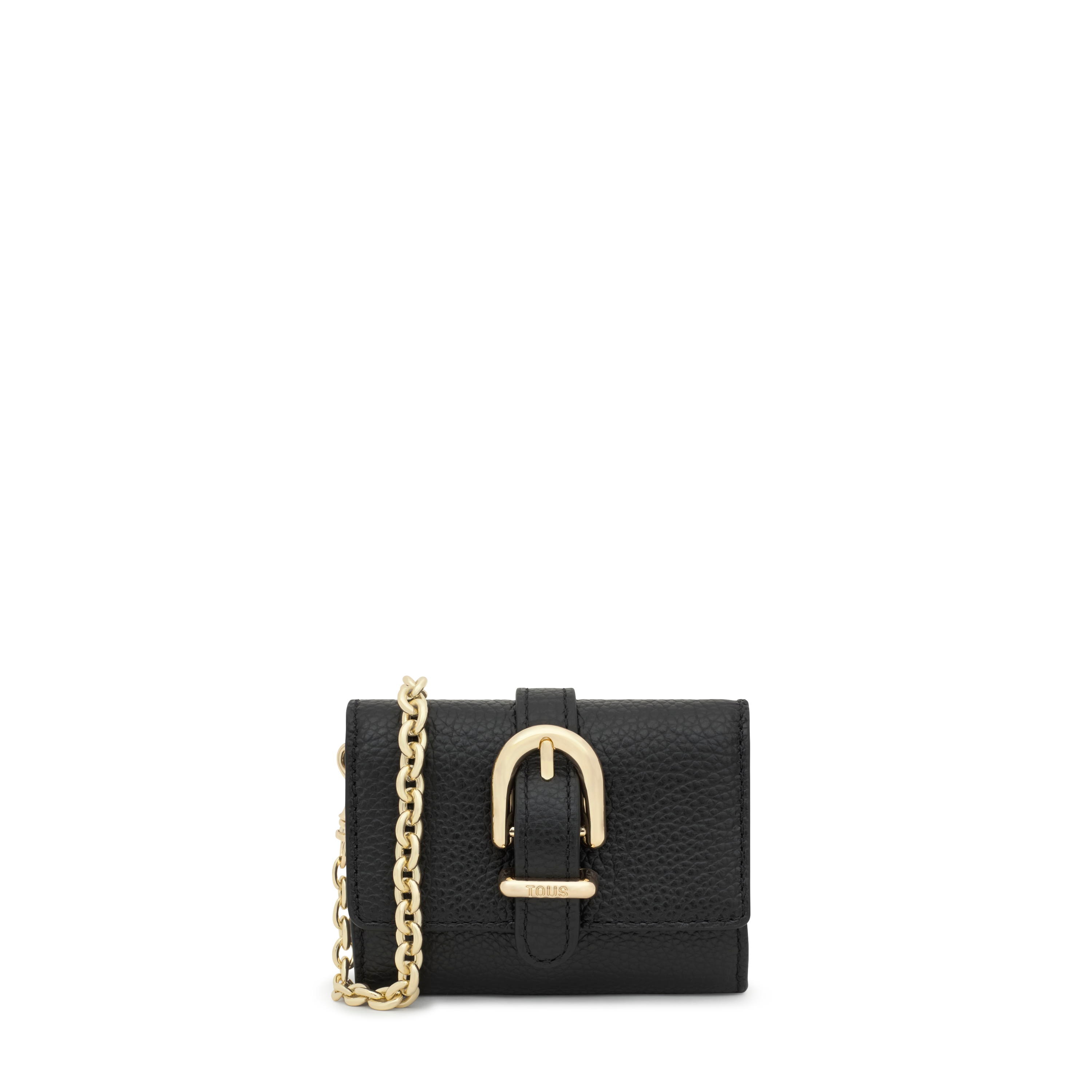 Black hanging Change-purse cardholder TOUS Buckles