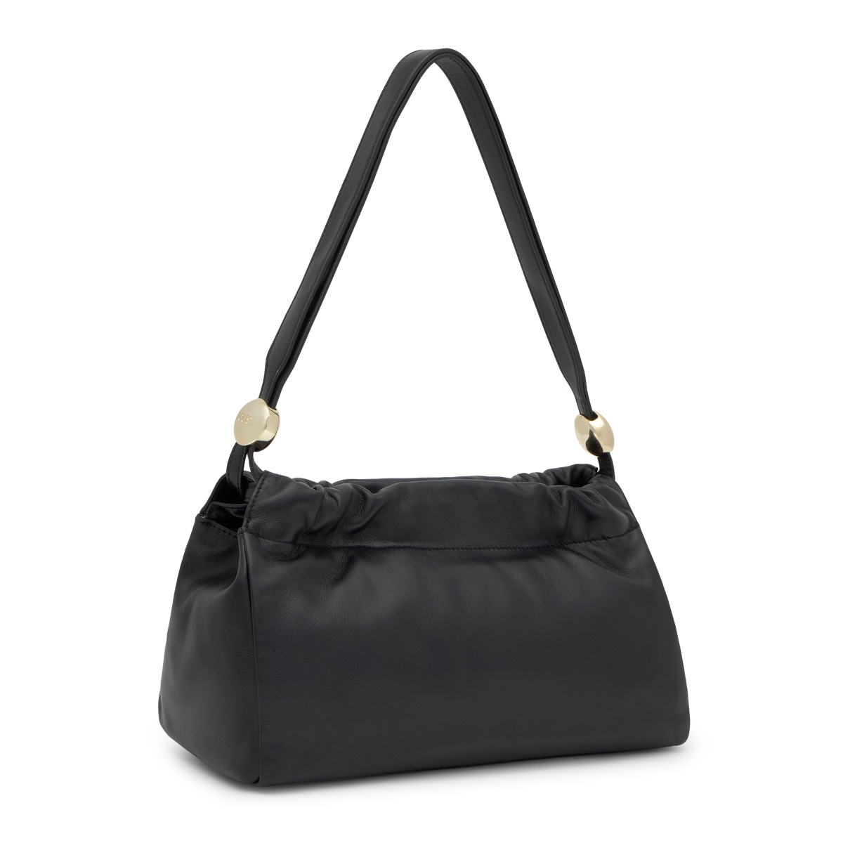 Medium black leather Shopping bag TOUS Gloss