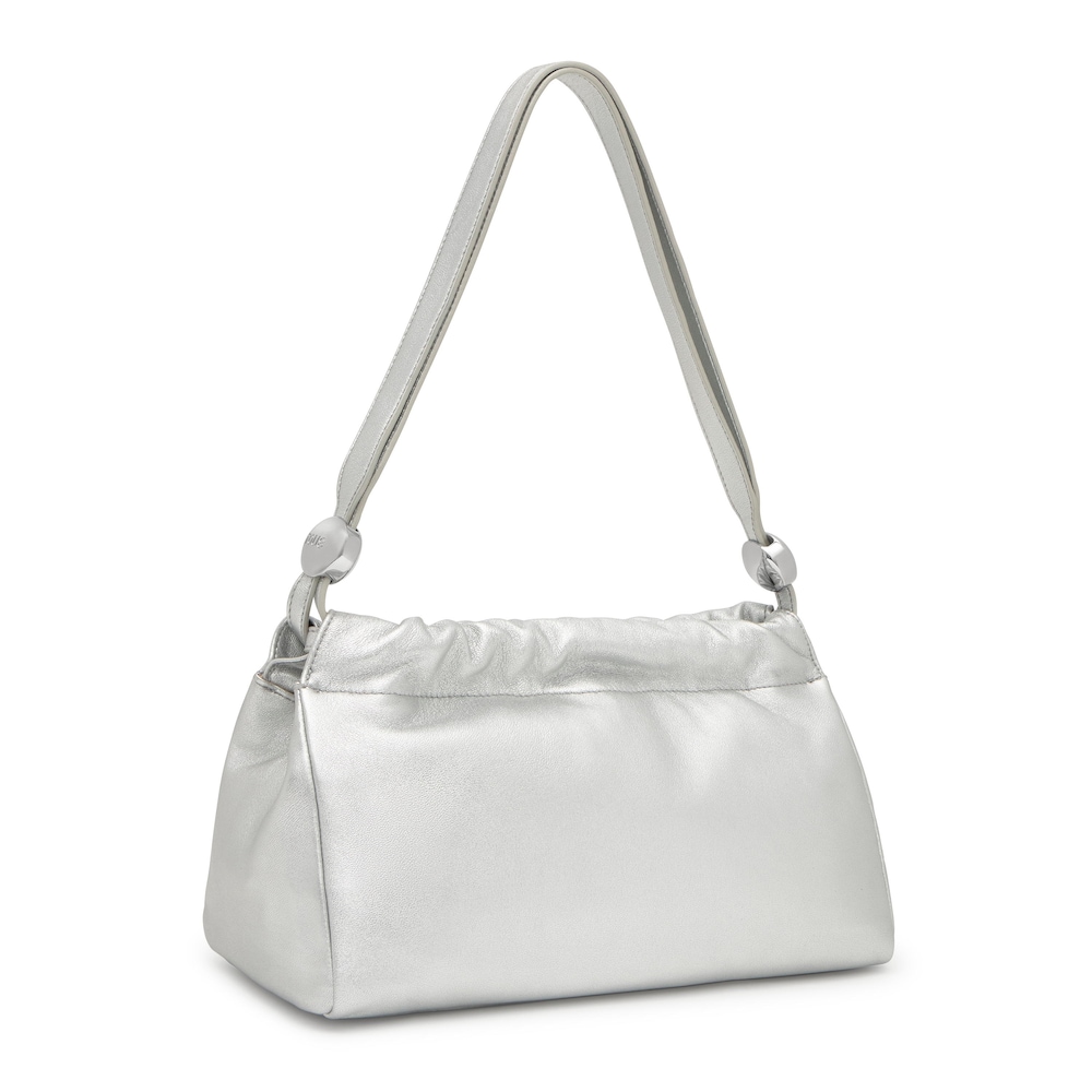 Medium silver-colored leather Shopping bag TOUS&nbsp;Gloss