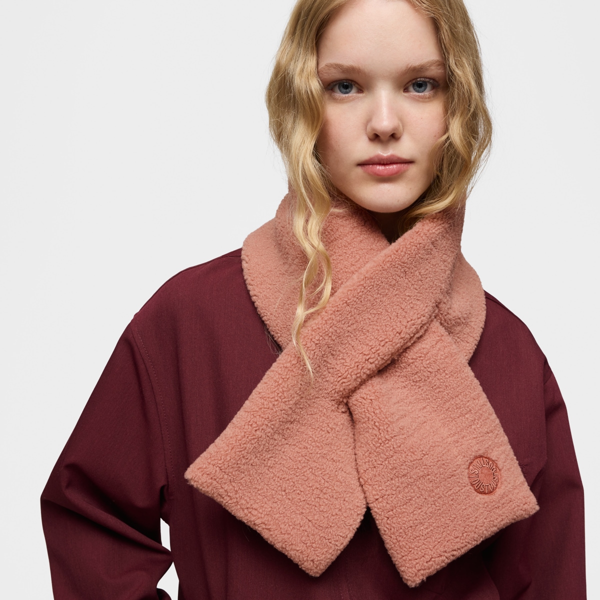 Dark pink Scarf TOUS Faux
