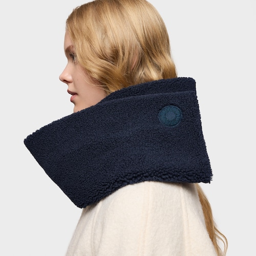 Bufanda azul marino TOUS Faux