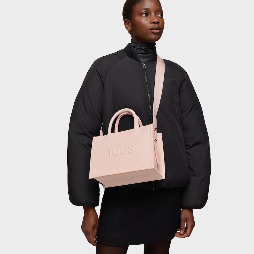 Shopper mediana Amaya rosa claro TOUS Brenda