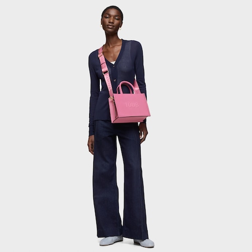 Shopper mediano Amaya rosa oscuro TOUS Brenda