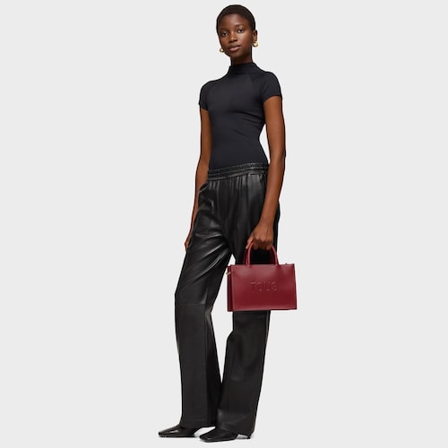 Shopper mediano Amaya granate TOUS Brenda