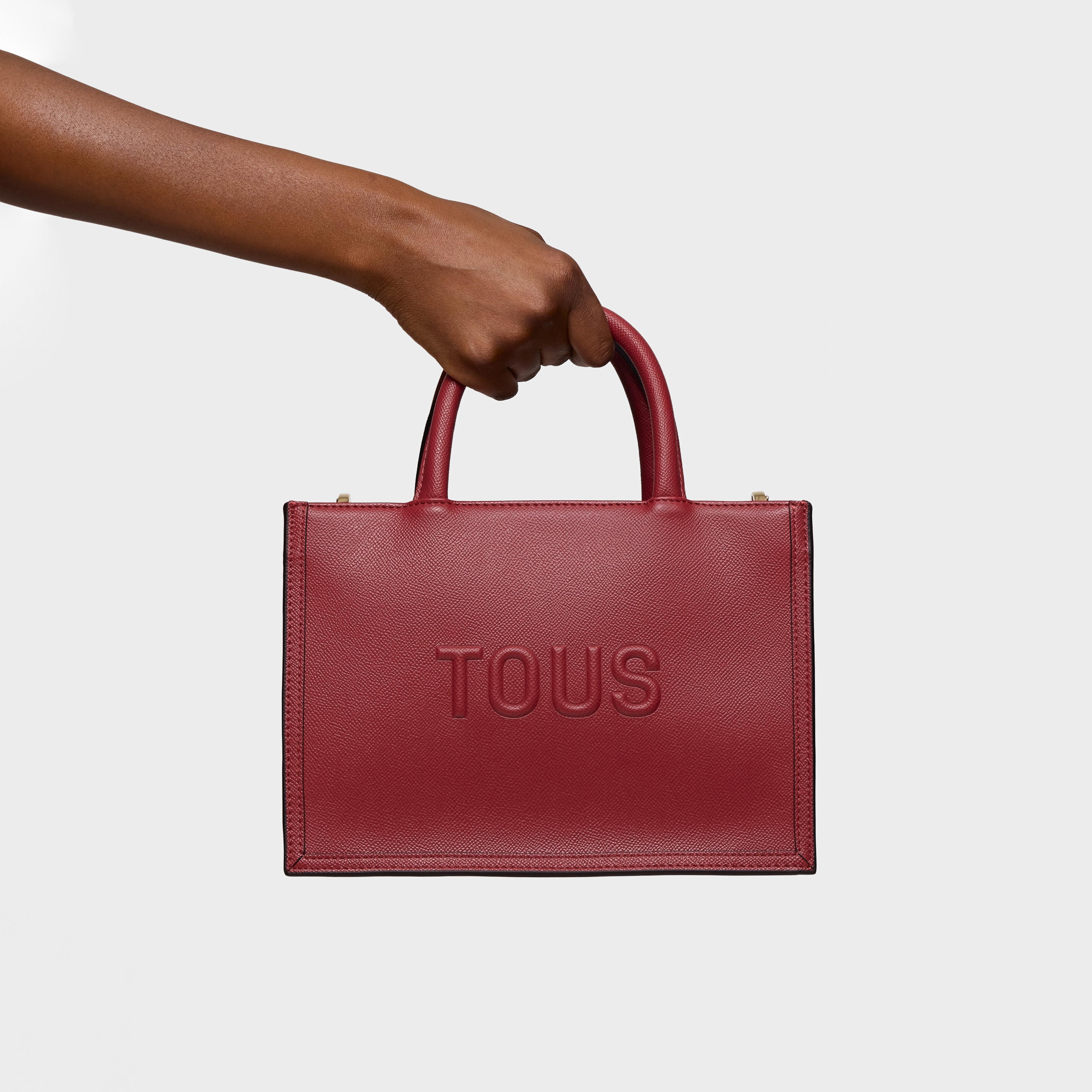 Medium maroon Amaya Shopping bag TOUS Brenda