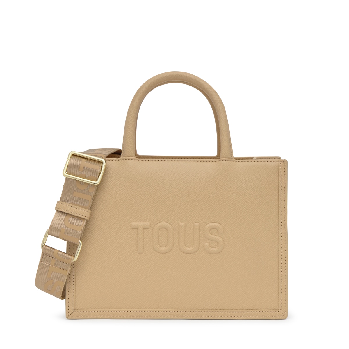 Medium sand-colored Shopping bag TOUS Brenda
