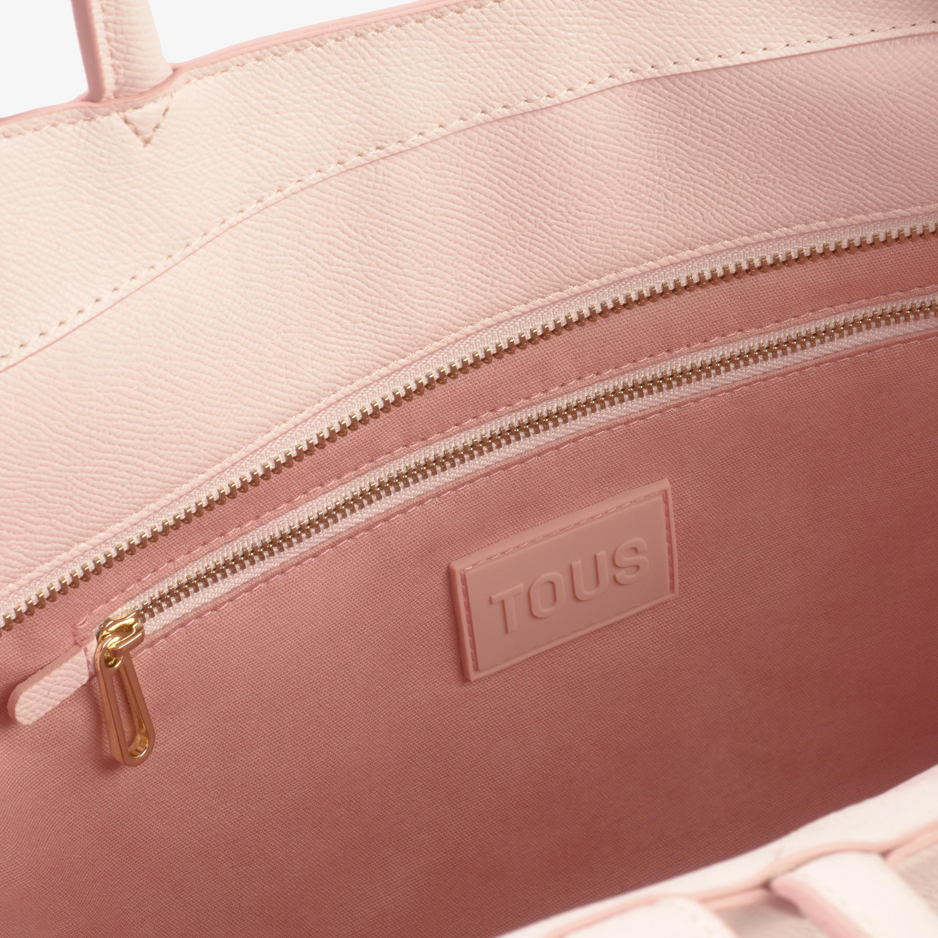 Medium light pink City bag TOUS Brenda
