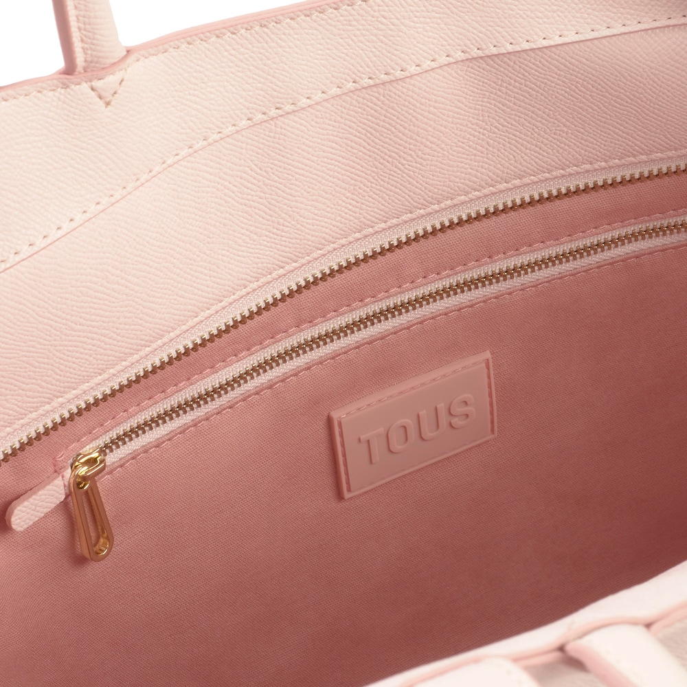 Medium light pink City bag TOUS Brenda Medium light pink City bag TOUS Brenda