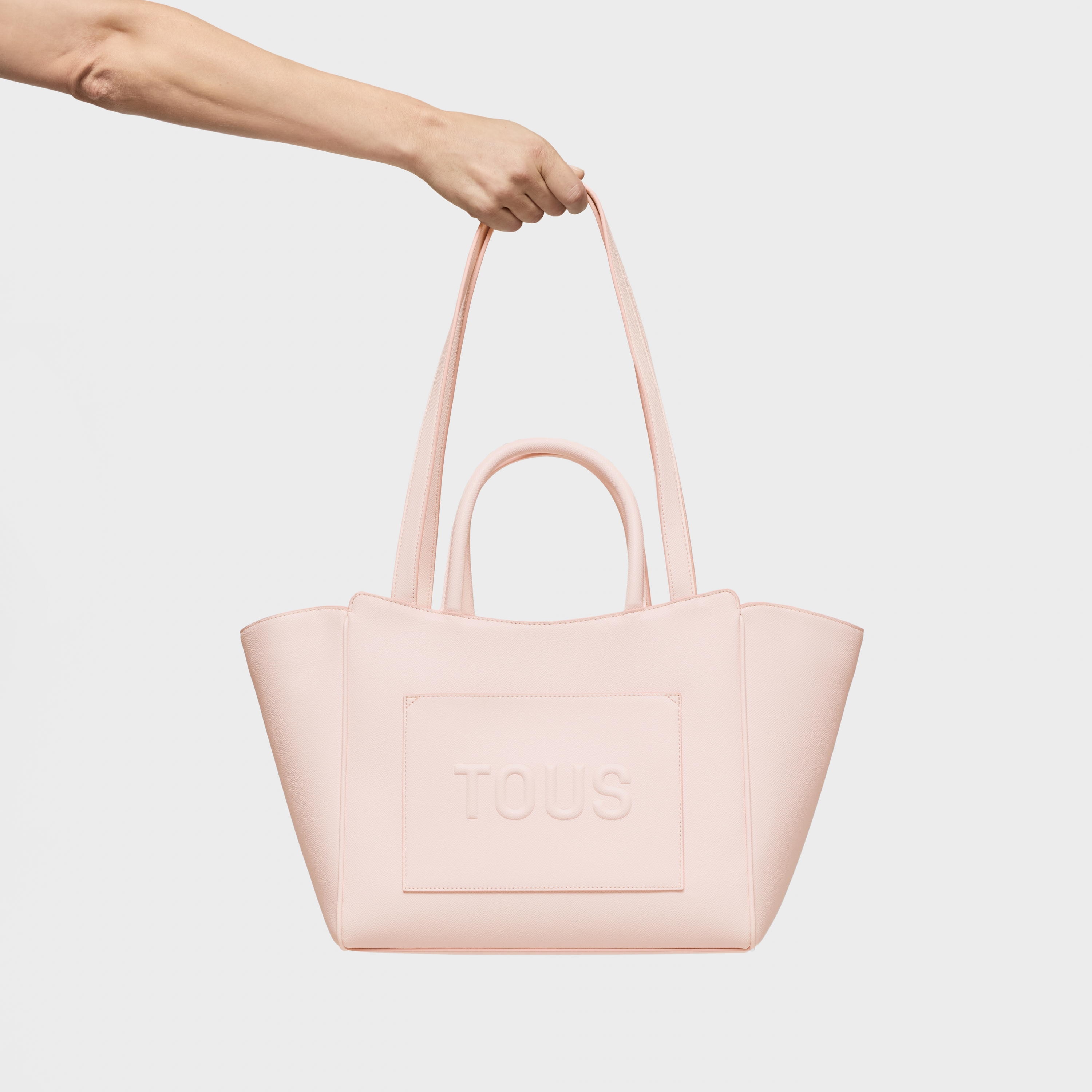 Medium light pink City bag TOUS Brenda