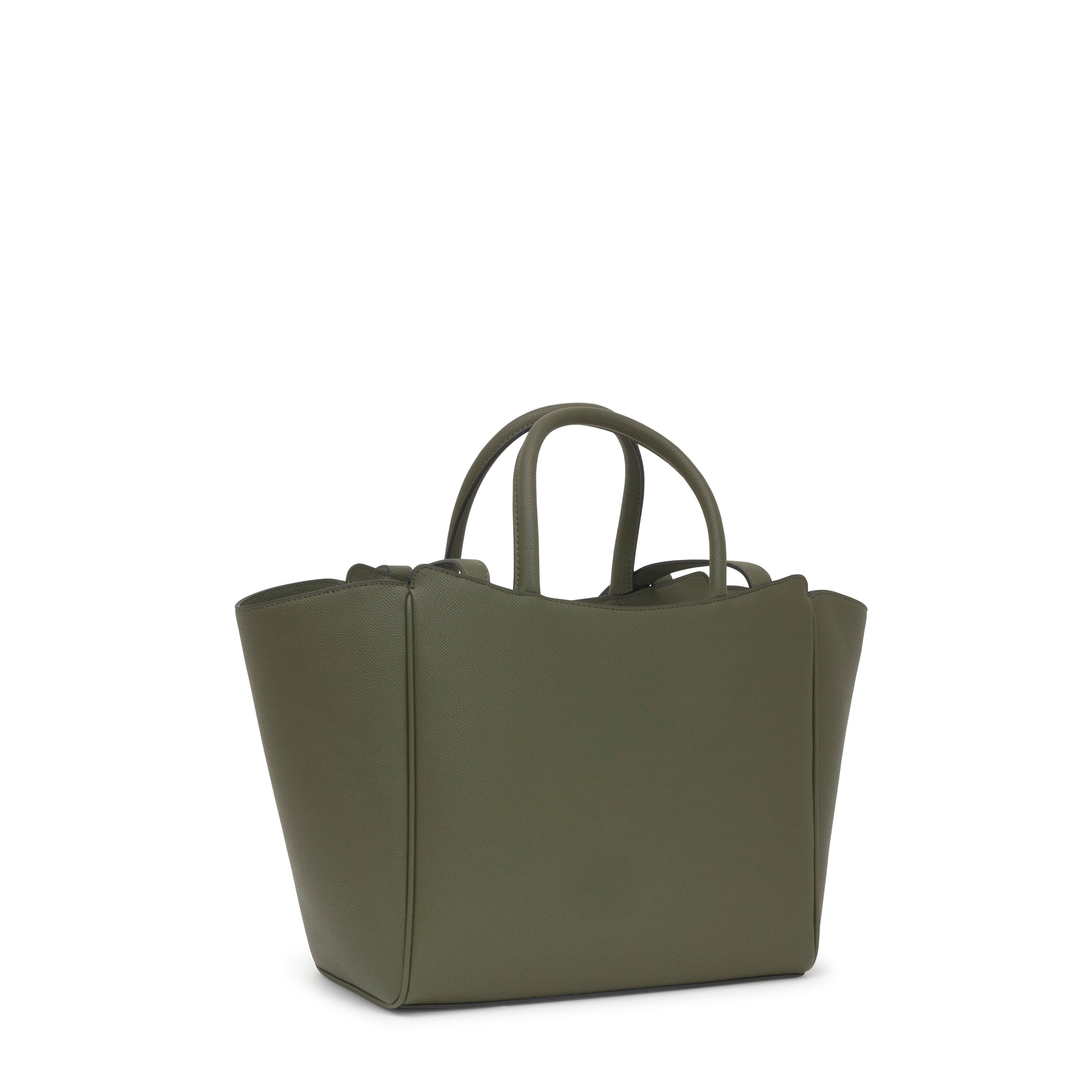 Medium khaki City bag TOUS Brenda