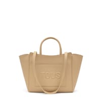 Medium sand-colored City bag TOUS Brenda