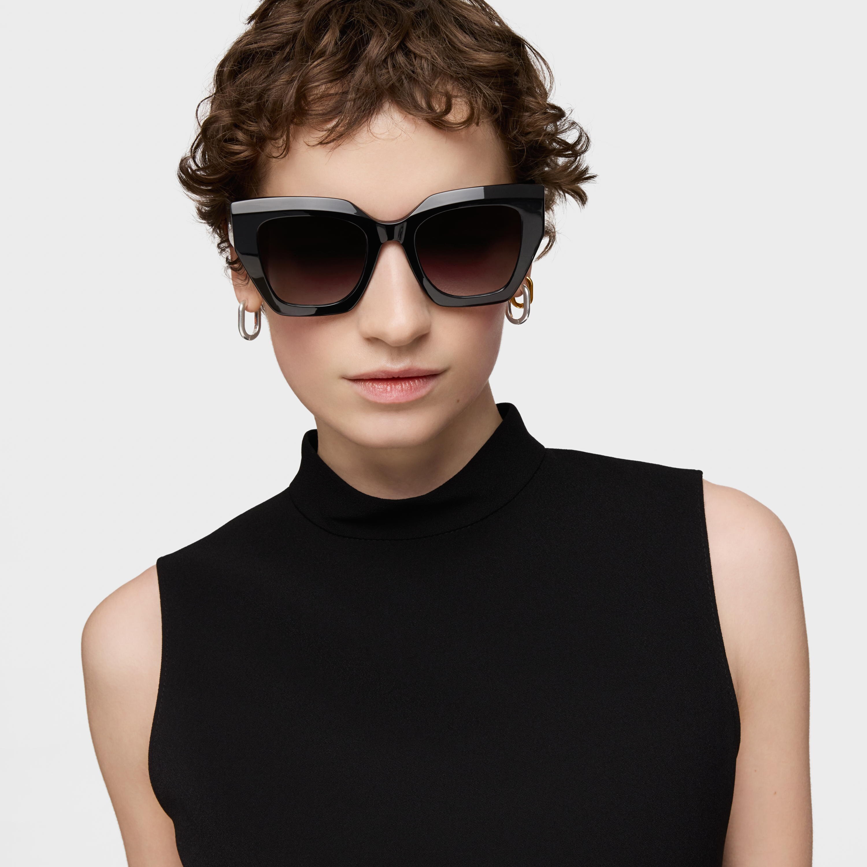 Black Sunglasses TOUS Logo Repeat