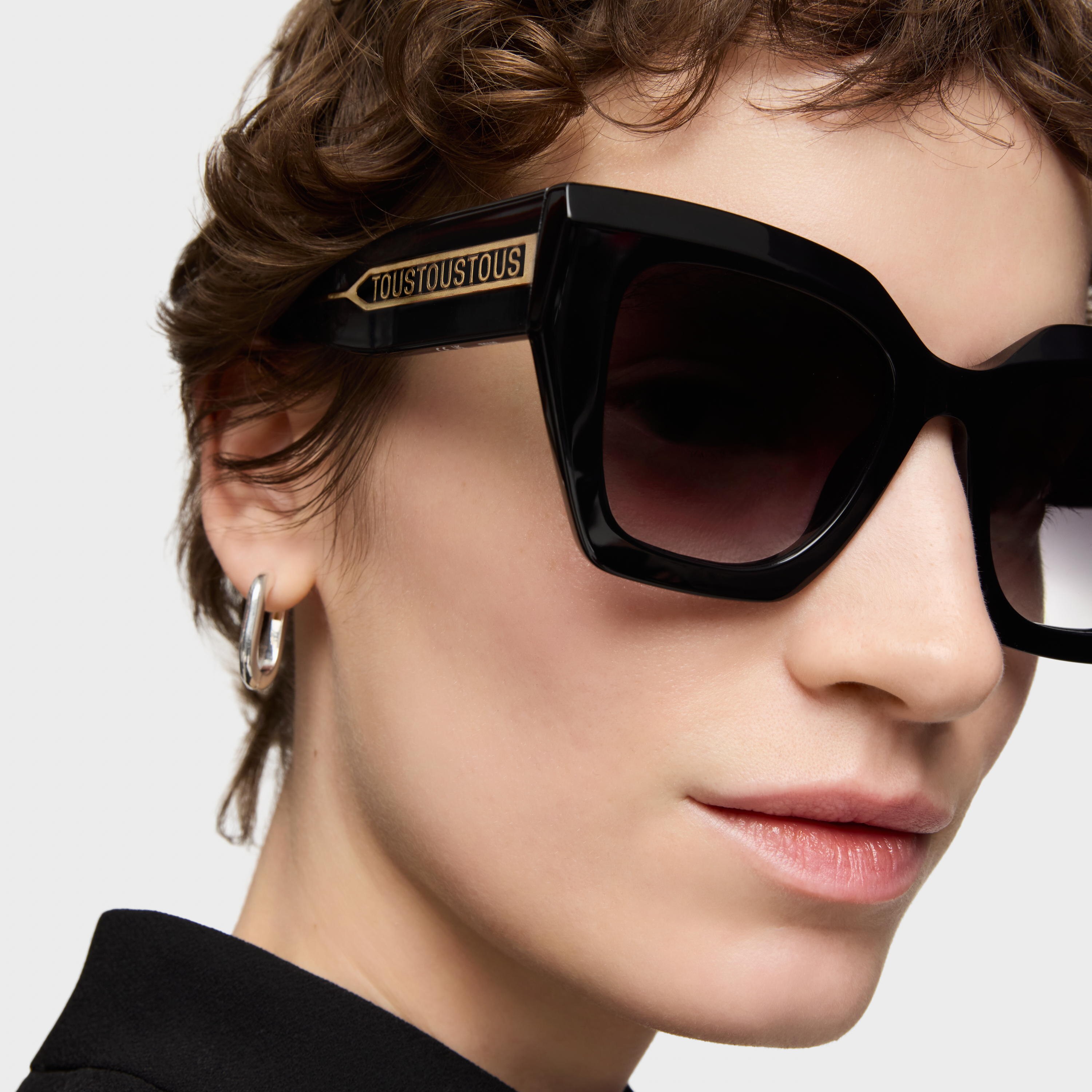 Black Sunglasses TOUS Logo Repeat