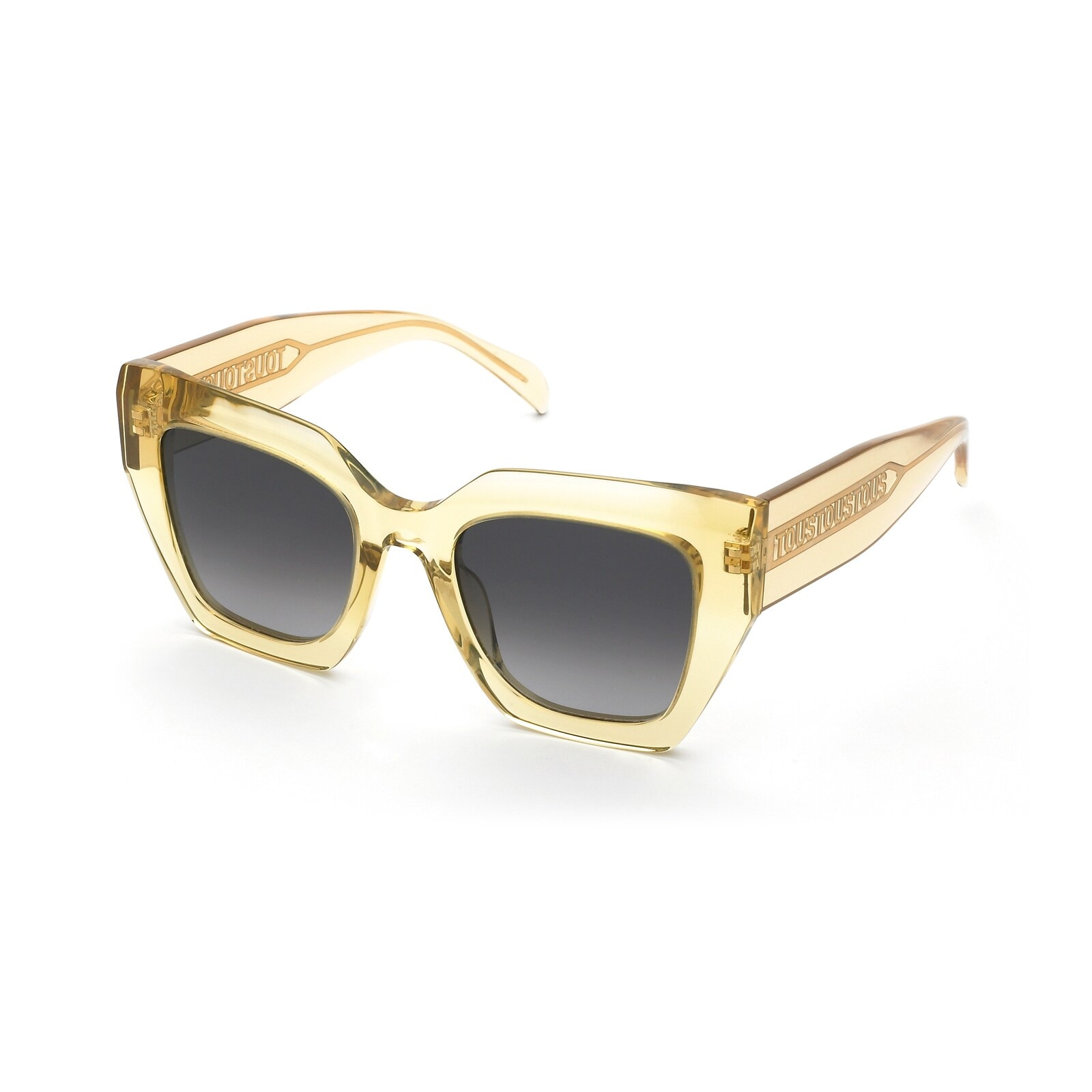 Beige TOUS Logo Repeat Sunglasses