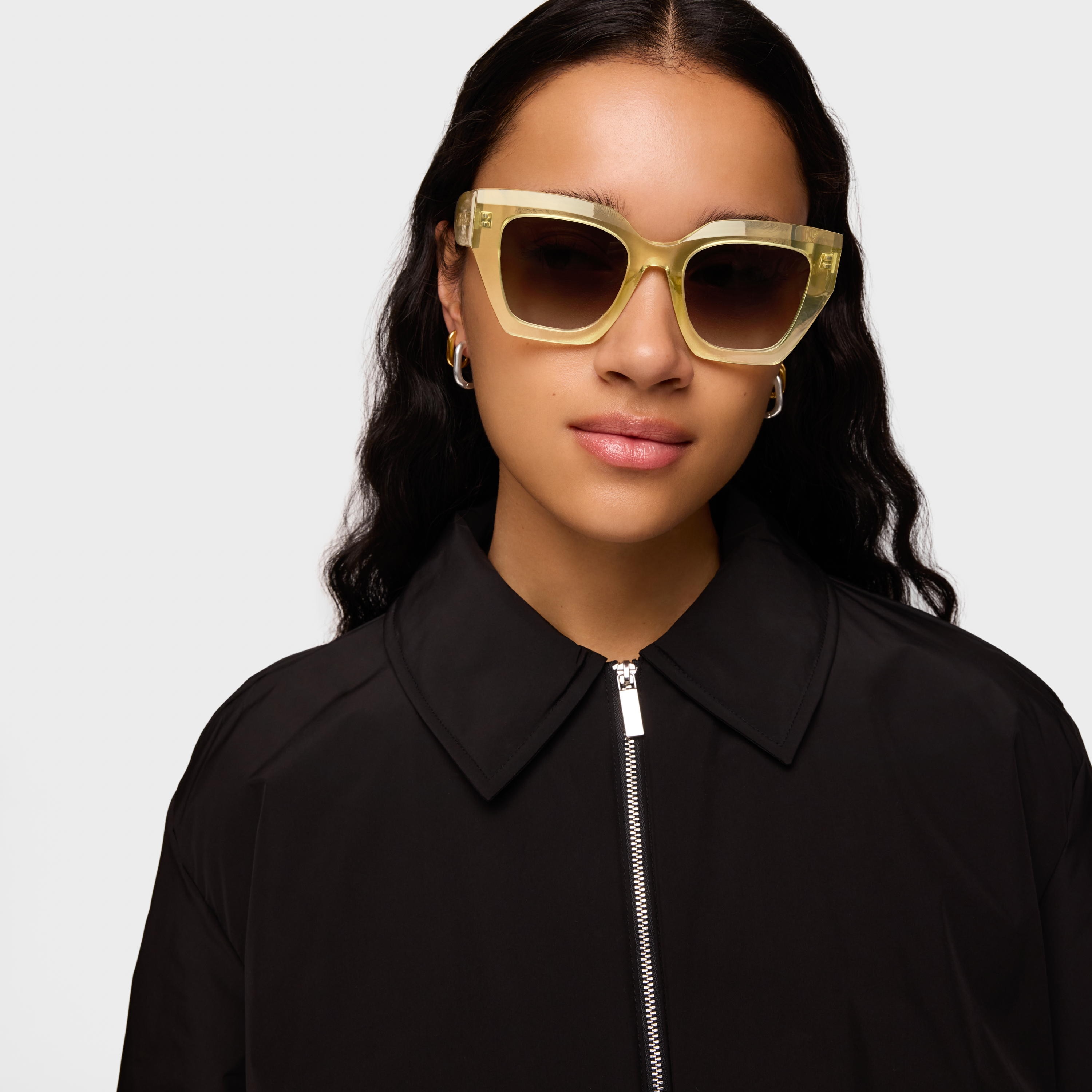 Beige TOUS Logo Repeat Sunglasses