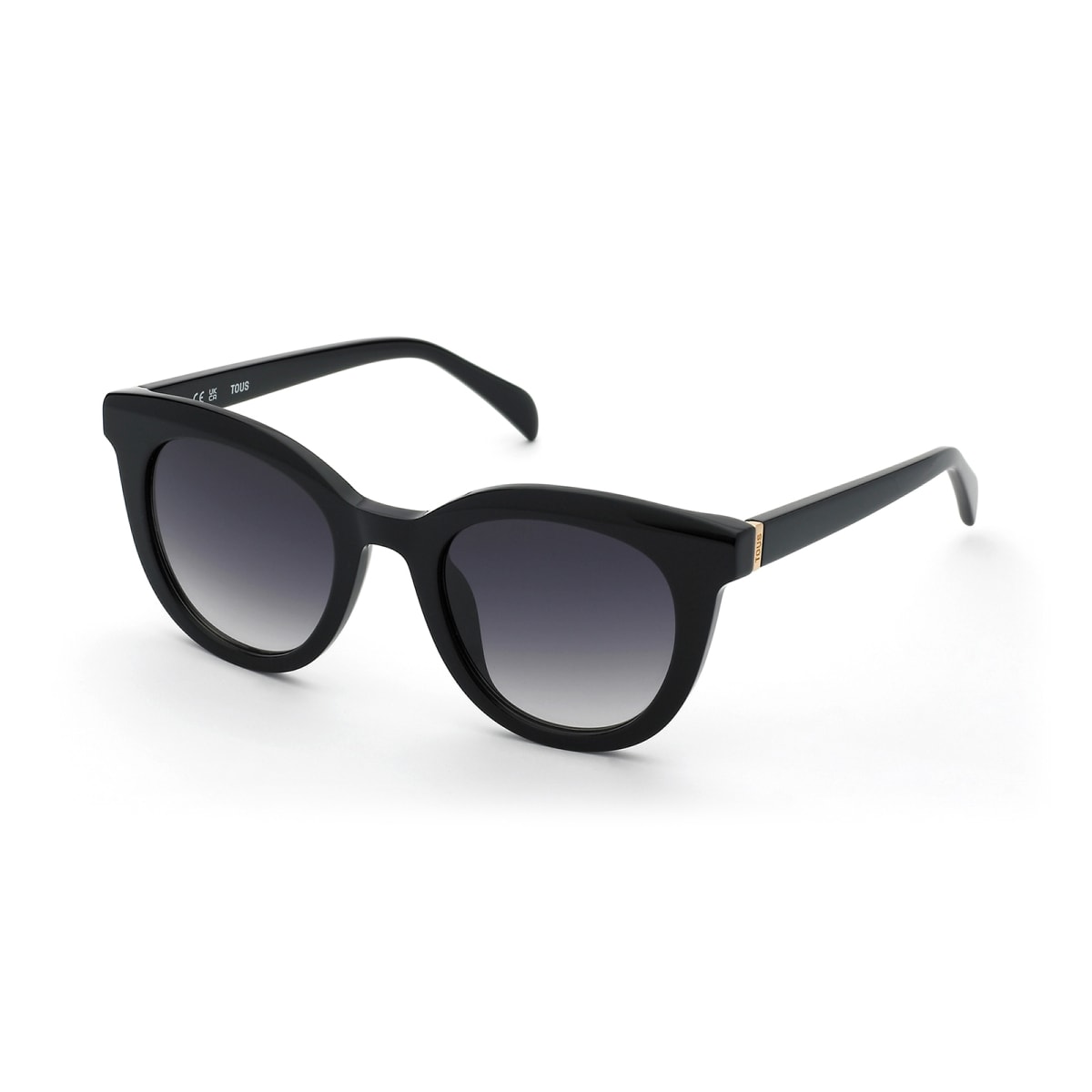 Black Sunglasses TOUS Round Logo