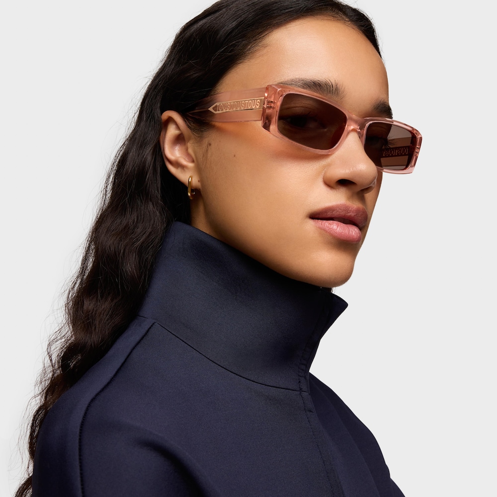 Pink Sunglasses TOUS Square Slim
