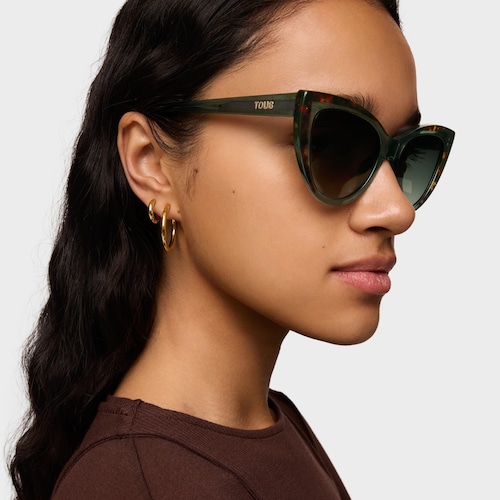 Green Sunglasses TOUS Butterfly