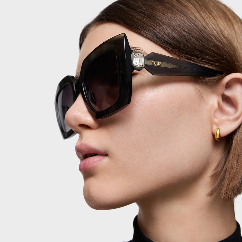 Gafas de sol verdes TOUS Faceted Stone