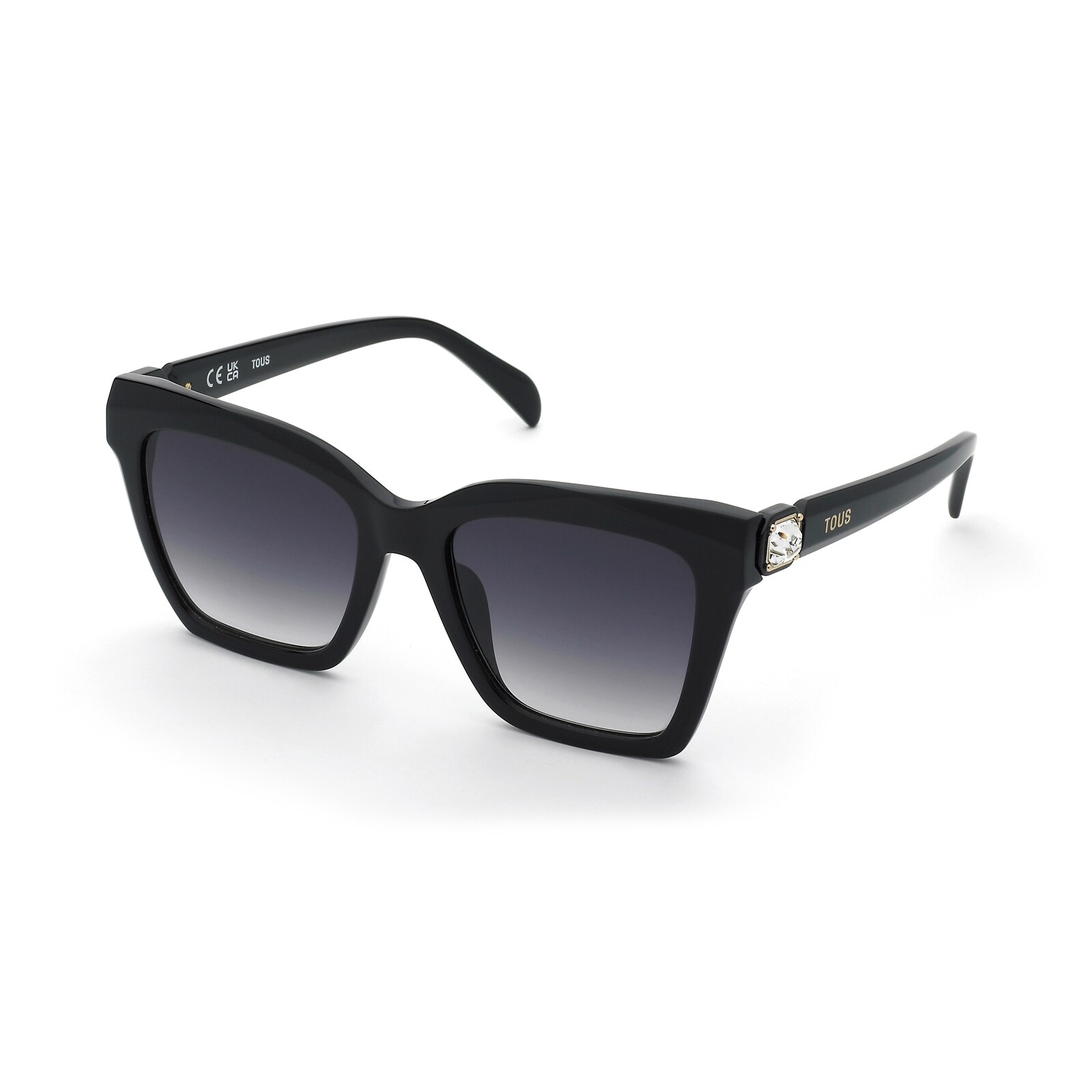 Black Sunglasses TOUS Faceted Stone