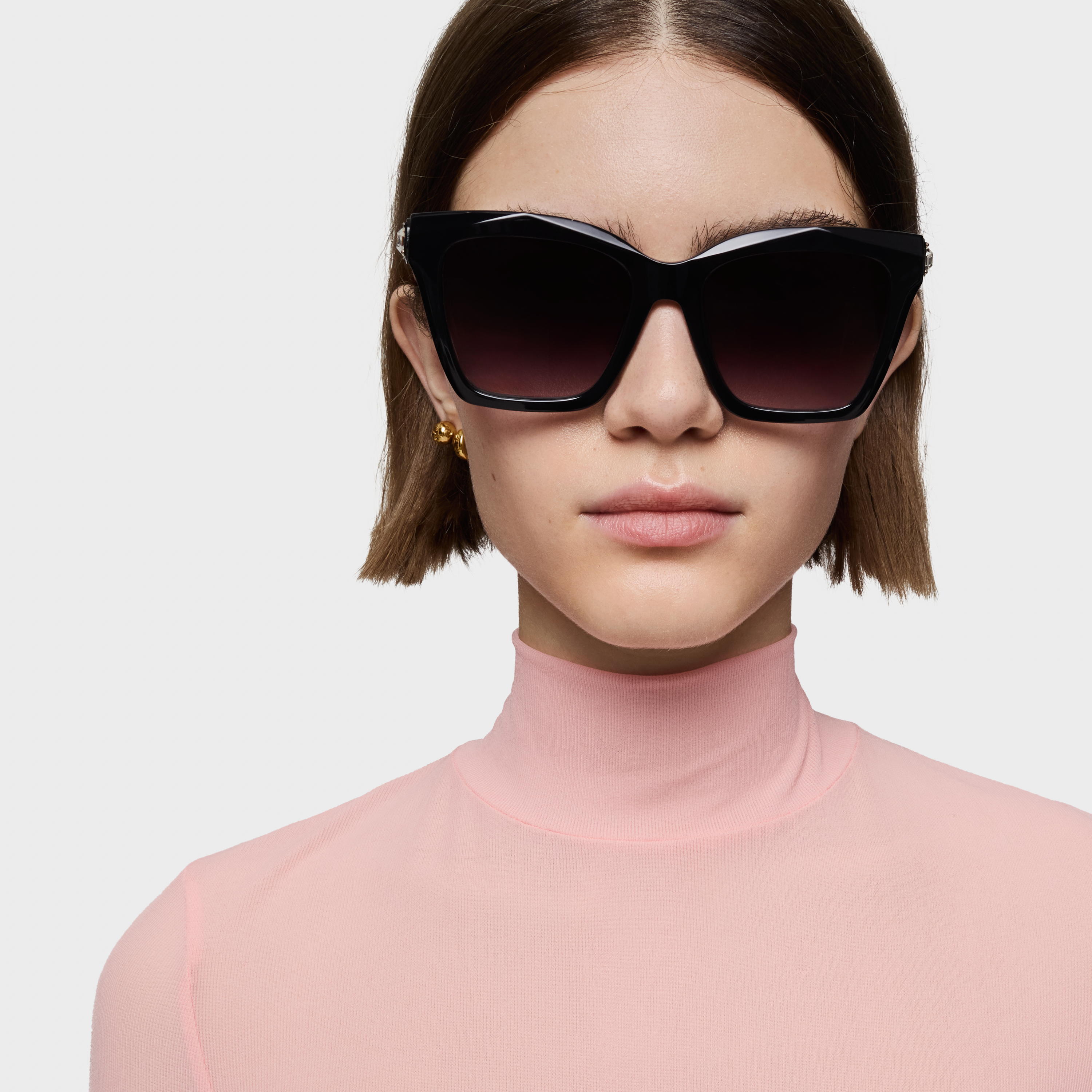 Black Sunglasses TOUS Faceted Stone