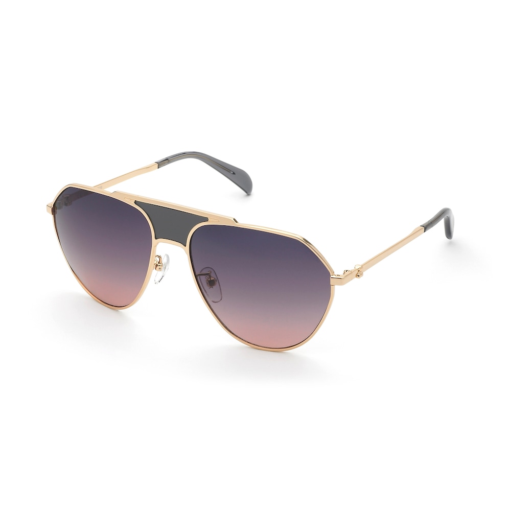 Rose-gold-colored Sunglasses TOUS Pilot
