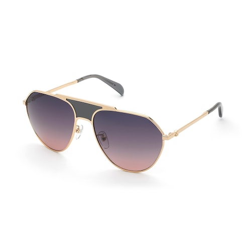 Rose-gold-colored Sunglasses TOUS Pilot