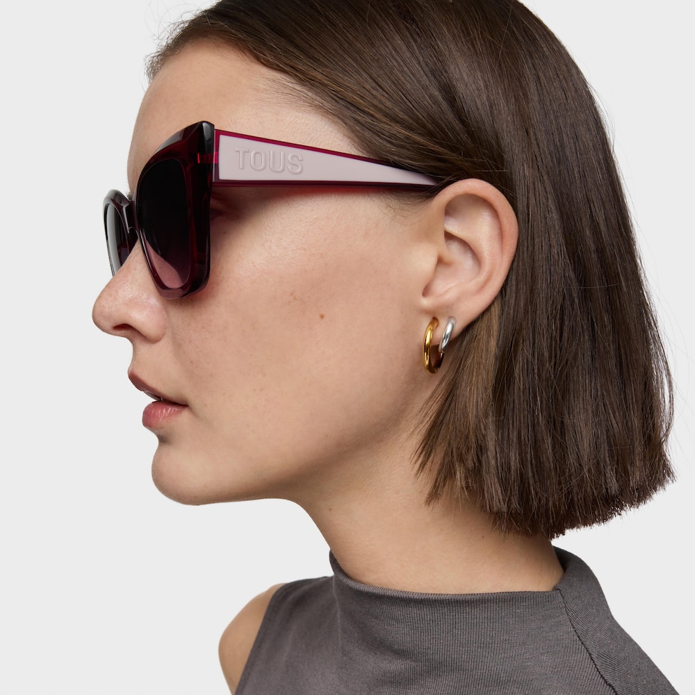 Gafas de sol rosa TOUS Faceted Logo