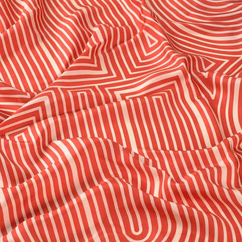 Square orange scarf TOUS Maze