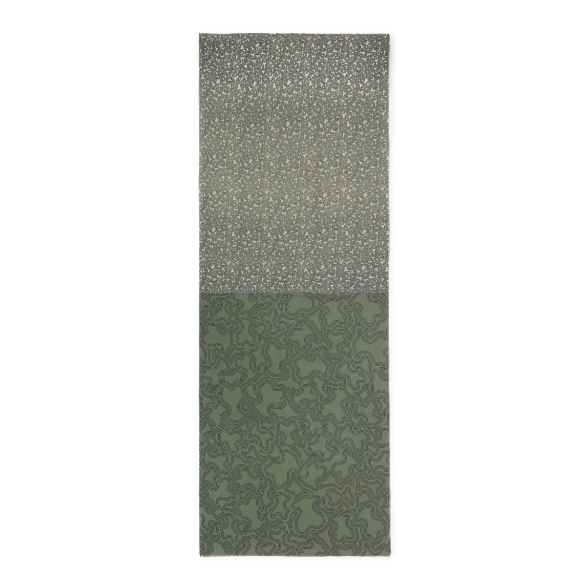 Khaki Foulard Kaos Mini Lines