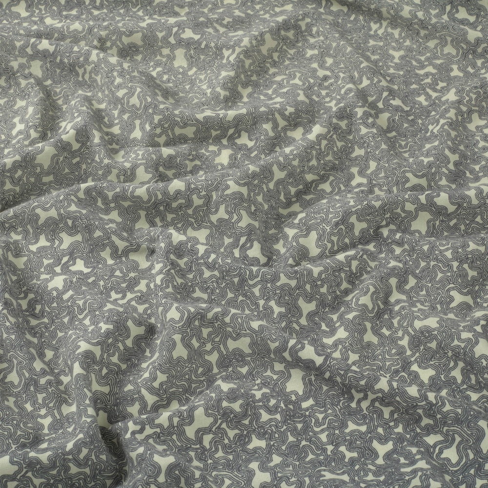 Foulard caqui Kaos Mini Lines