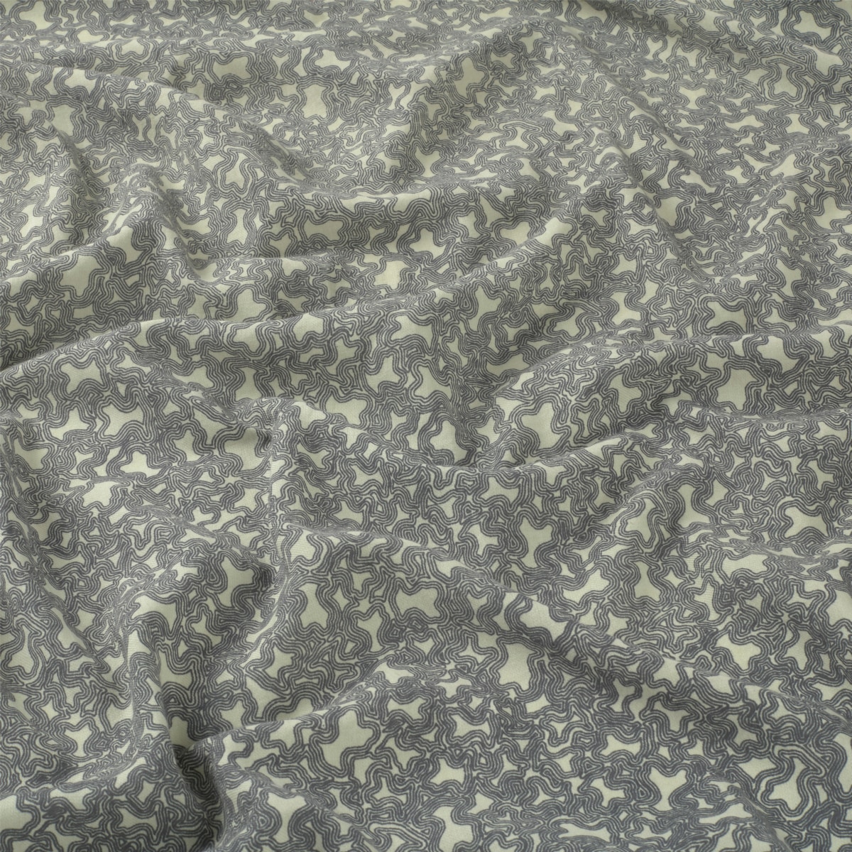 Khaki Foulard Kaos Mini Lines