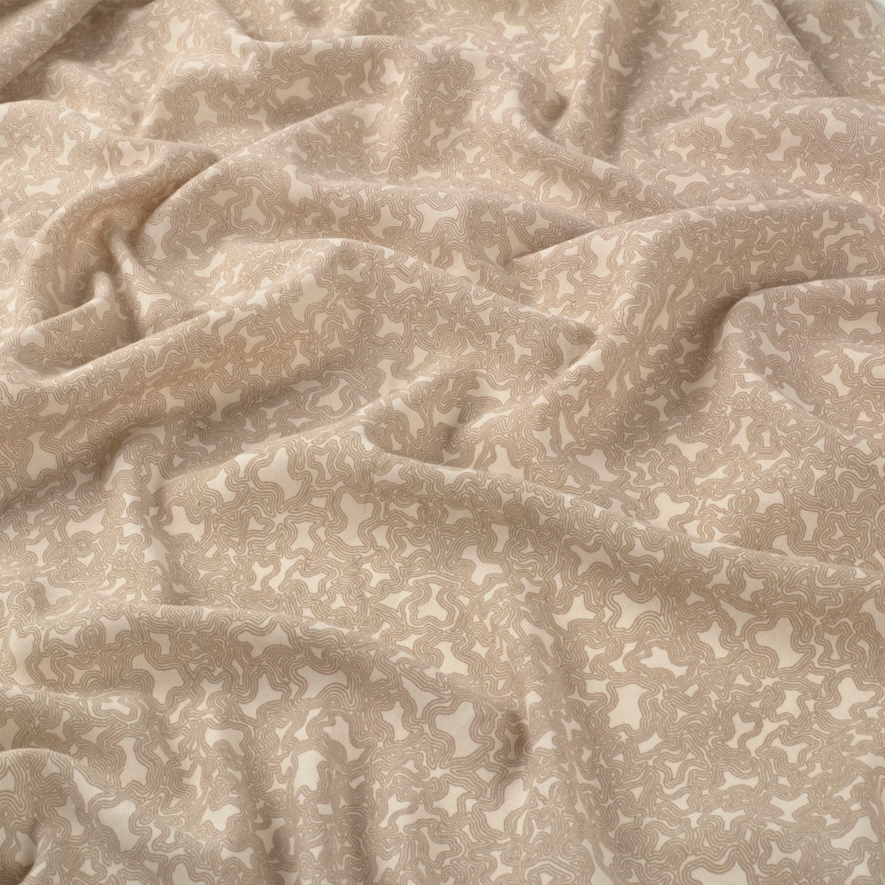 Taupe Foulard Kaos Mini Lines