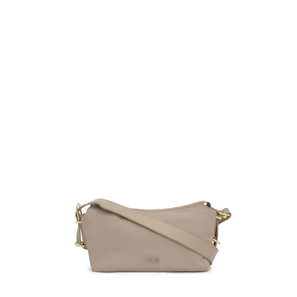 Small taupe Crossbody bag TOUS Buckles Soft