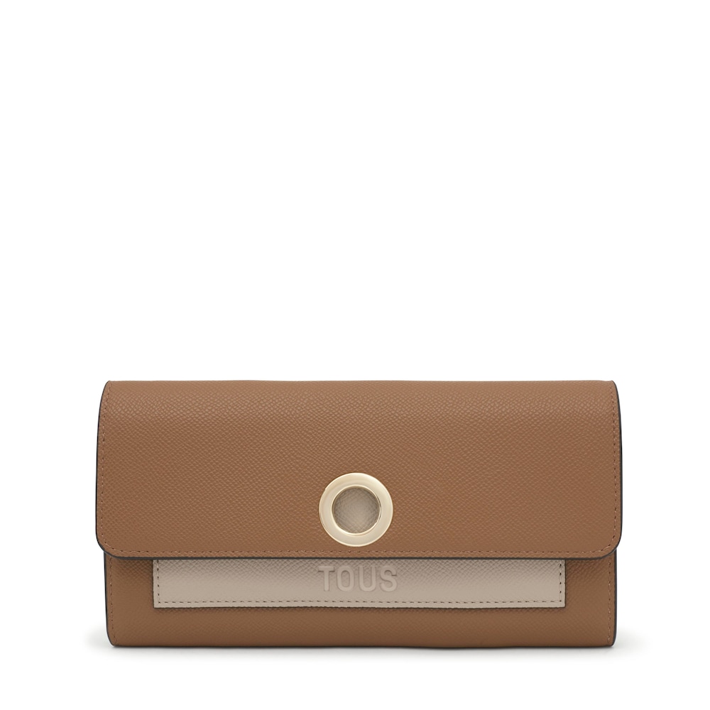 Earth-colored Wallet TOUS Poppy